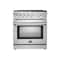 Forno Lseo Professional 30In. Freestanding Gas Range FFSGS6275-30 - alternate 1